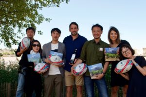 Rencontre sous le signe du vin et du rugby